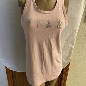 Victoria's Secret PINK Bling Muscle Tank Size M